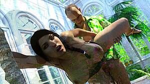 complete gameplay anna exciting affection 2 part 15 shows outdoor licking