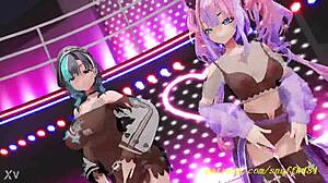 Novr mmd chihavivi dances in 3d hentai