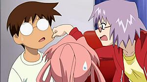 hentai teen 18+ fucks hot nerd and android in wild session