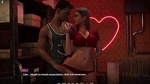 dominos beach emily gives bj and cum