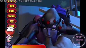 widowmaker gets totally fucked in game