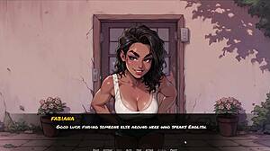 Seduced in rio hentai game ep 1 gringo tourist get teased by a hot latina host