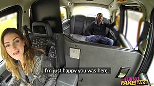 That bbc actually went in my tight little 18+ ass - female fake taxi