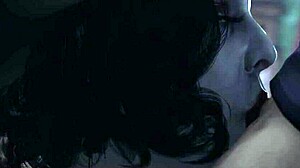 lady dimitrescu gives a blowjob
