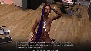 black college girl feels taboo pleasure at parlor