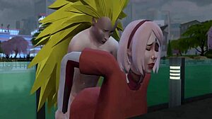 Naruto Hentai Episodio 58 Radio Invita A Sakura Se Terminan Gustando Y Follando Al Aire Libre Sin Importar Quien Los Vea
