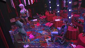 My bimbo wife dances for boss with huge tits and ass