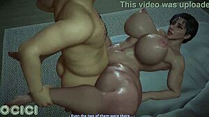 Fitness vam shows open legs sex in preview part six