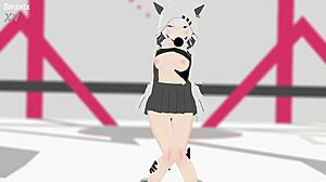 Azumaim loki hentai mmd 3d white hair clip