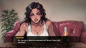 Seduced in rio hentai game ep 1 gringo tourist get teased by a hot latina host