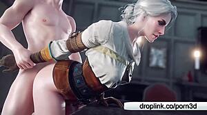 the witcher 3 whores get fucked hard in animation