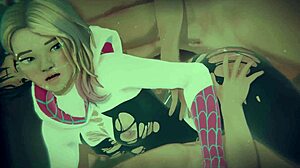 3d hentai gwen stacy bound spider heroine