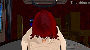 alice in anime porno animation riding and creampie