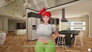 Big Titty Gwen Shows Thick Ass While Working Out