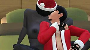 xms christmas zombie girl sex with