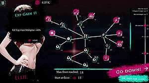 a sexy blond witch really wants the lich in d hentai clicker game