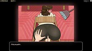 village rhapsody hentai game shows saxons wife creampie scene on ranch