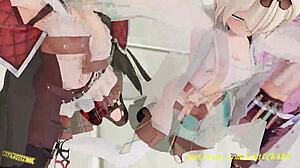 novr mmd irohakoyorichloe dance hololive