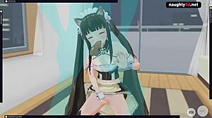 nekopara hentai catgirl chocola gets fucked hard