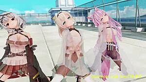 novr mmd irohakoyorichloe dance hololive