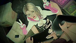 3d hentai gwen stacy bound spider heroine
