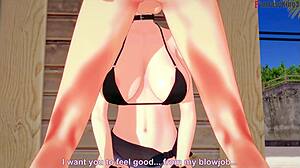 makima bikini blowjob chainsaw man full fantasyking three