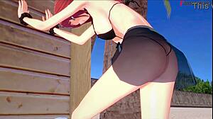 makima bikini blowjob chainsaw man full fantasyking three