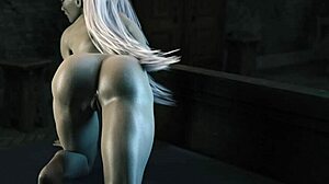 Busty alien milf wants hard fucking