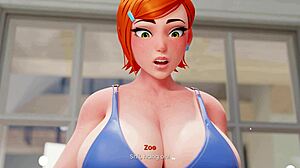 Mansion days taboo hentai game shows bikini gym workout turn into sex