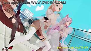 novr mmd irohakoyorichloe dance hololive