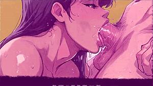 Latina blowjob in rio hentai game