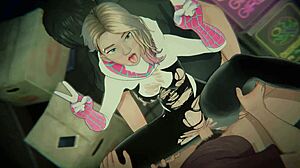 3d hentai gwen stacy bound spider heroine