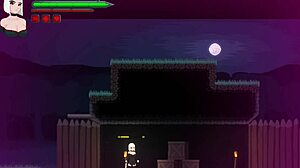 vampire girl seduces and fucks enemies in hentai game