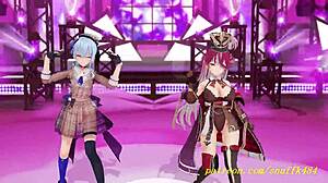 Novr mmd suimari dance shows 3d hololive hentai scene
