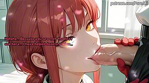 Your doctor makima is checking on your massive cocks health sex joi