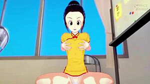 anime perverted milf reaches intense orgasm while masturbating hard