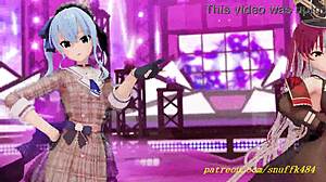 Novr mmd suimari dance shows 3d hololive hentai scene