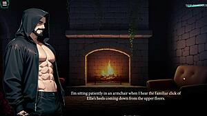 a sexy blond witch really wants the lich in d hentai clicker game