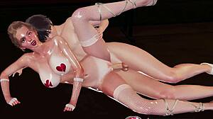 Tishara Succubus Spooned Then Rides Reverse Cowgirl