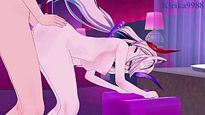 Nero Gryphis Intense Sex With Lumiere In Duel Masters