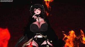 Horny mommy succubus gently drains you in pov