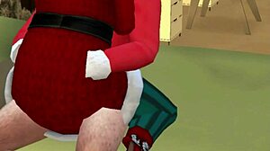 xms christmas zombie girl sex with