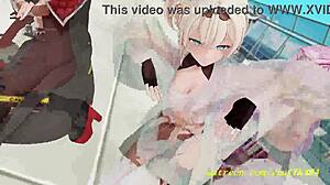 novr mmd irohakoyorichloe dance hololive