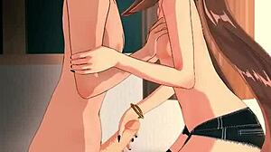 Hu tao anime girl rides and fucks you in genshin hentai