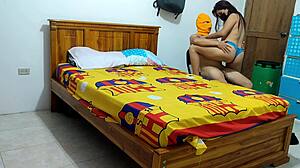 shes a cheap bitch when she enters my room