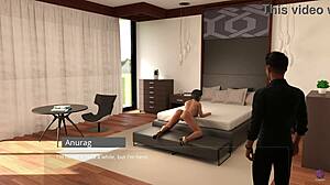 Horny milf stepmom cheats at midnight