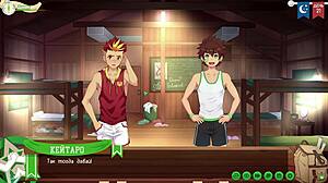 Scene 5 keitaro gives taiga a massage then fucks him in the ass