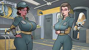 Curvy stepmom takes control with big tits in femdom game