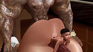 Invito chica nalgona a follar en imvu