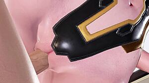 Sexy wet girl fianna gets intense big ass doggystyle fuck with moans